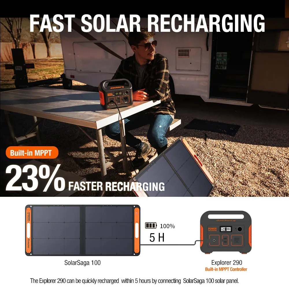 Jackery Explorer 290 Portable Power Station - Solar Generator