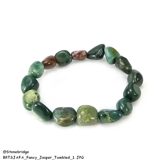Jasper Fancy Tumbled Bracelets