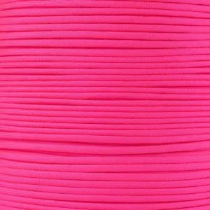 Jax Type Iii 550 Survival Paracord 100ft Hank (Neon Pink)