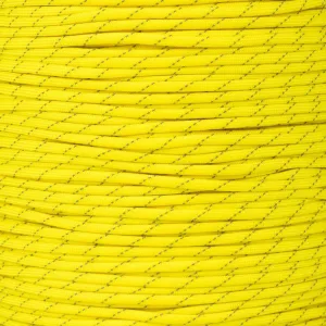 Jax Type Iii 550 Survival Paracord 100ft Hank Reflective (Neon Yellow)