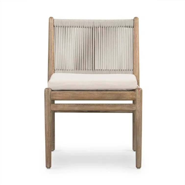 Josu Eucalyptus Outdoor Dining Side Chair