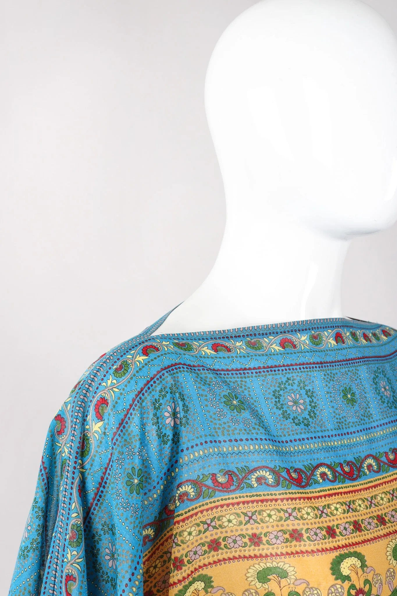 Kimono Sleeve Elephant Print Top