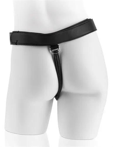 King  Strap-on Harness With 6 Inch  - Flesh