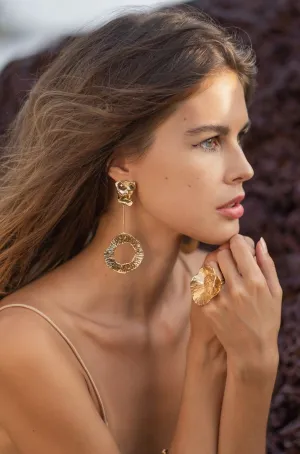 Kinoko Halo Loop Earrings