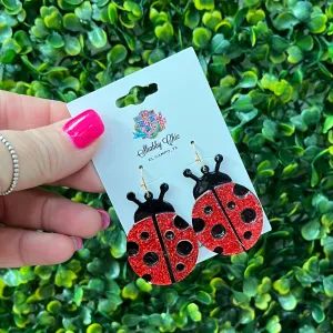 Lady Bug Earrings