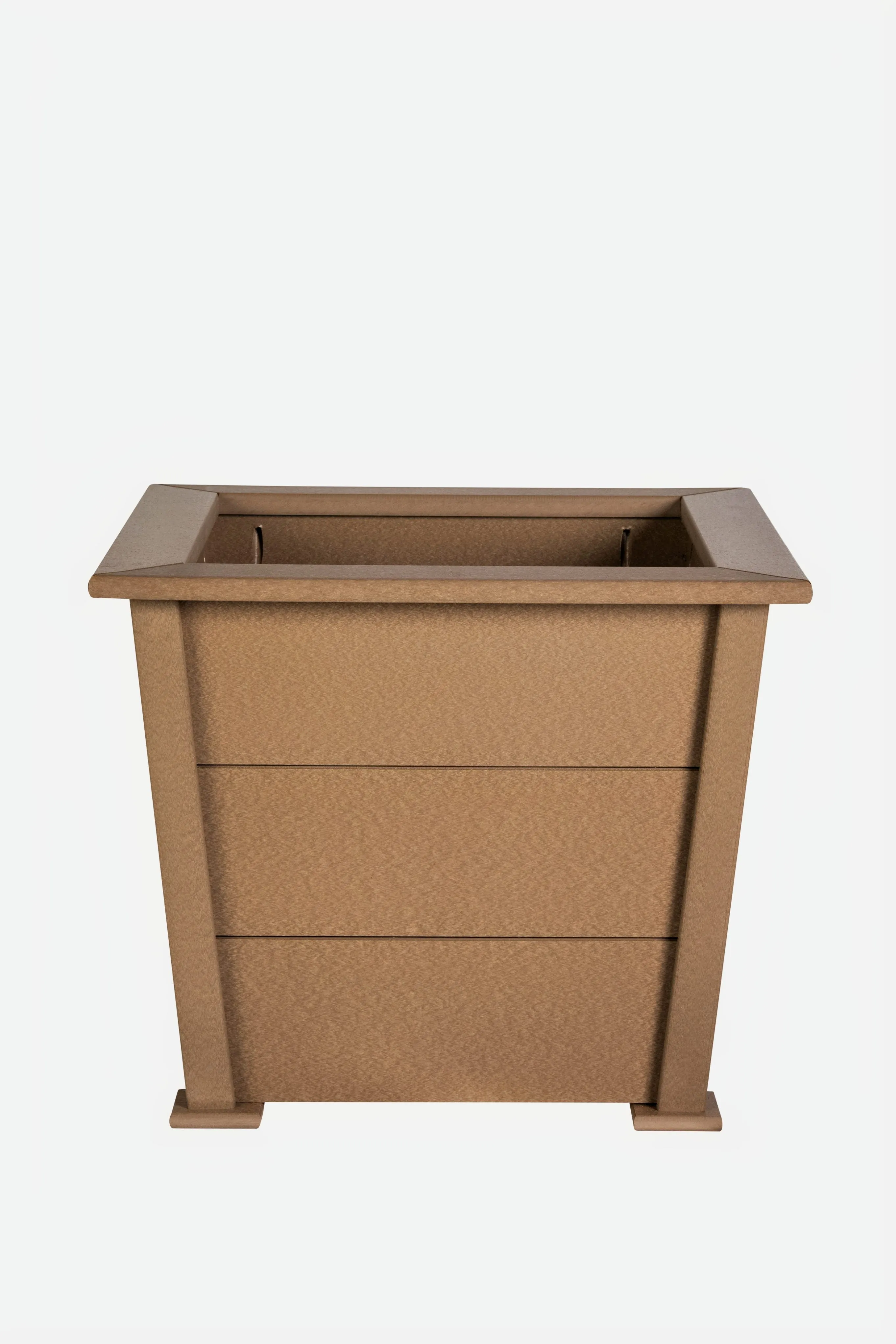 Large 27 Inch Square Poly Planters