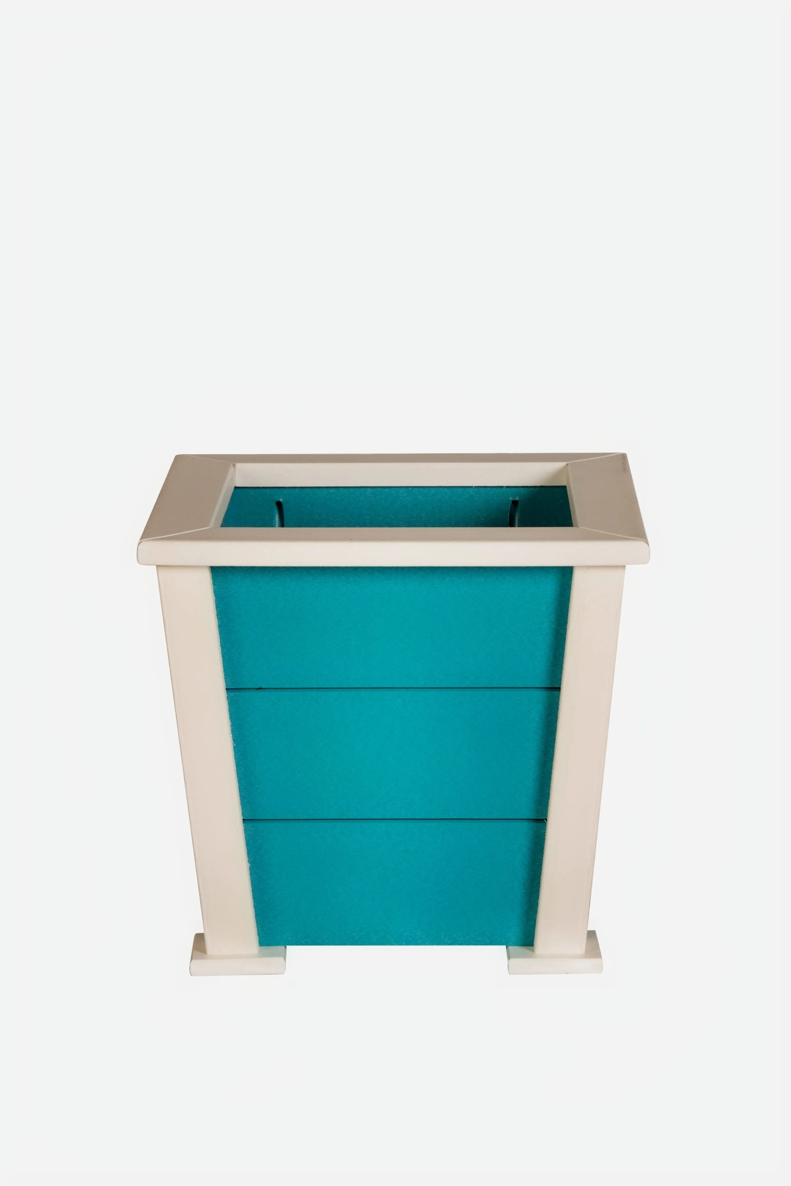 Large 27 Inch Square Poly Planters