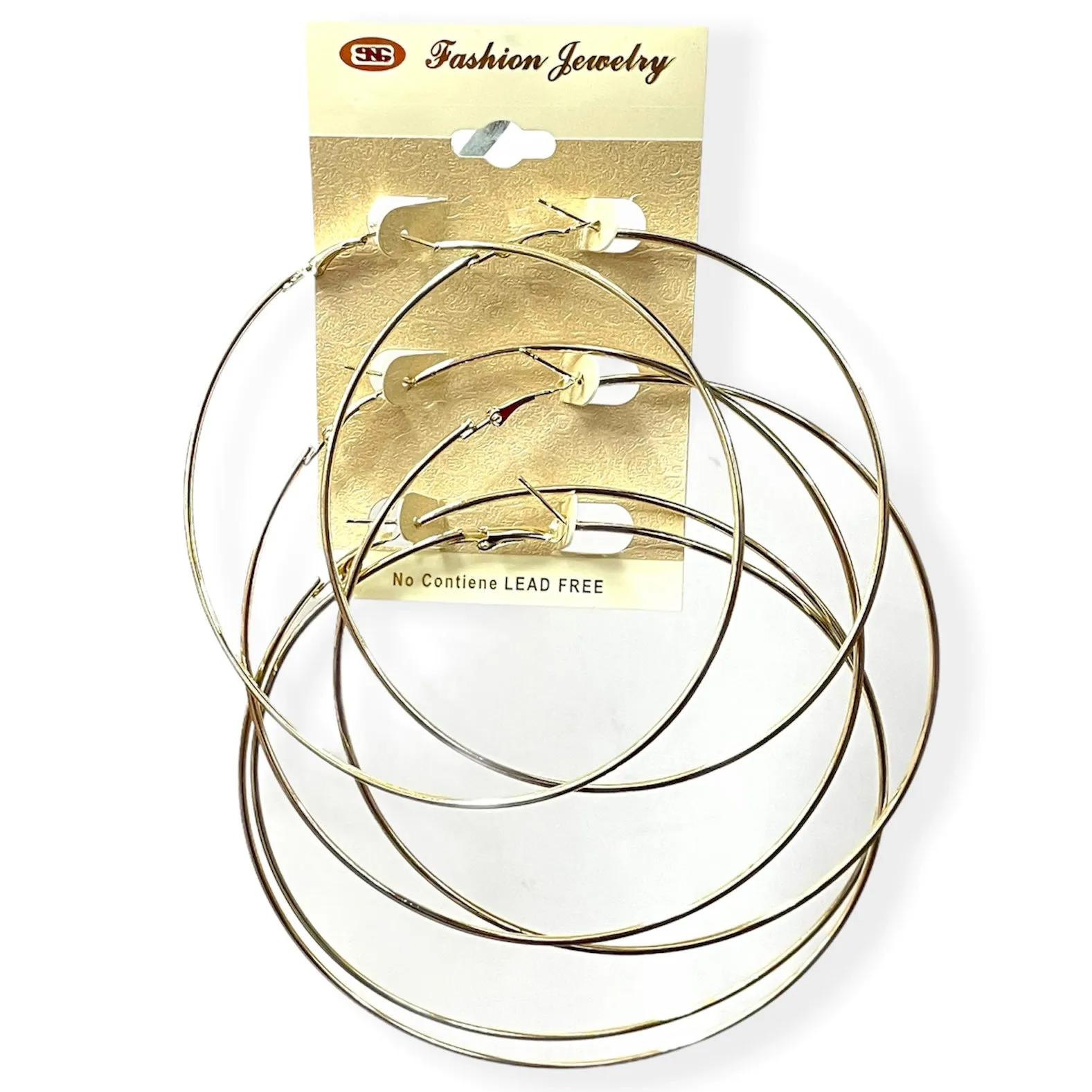 Large Hoop Earring Combo (R-8006)