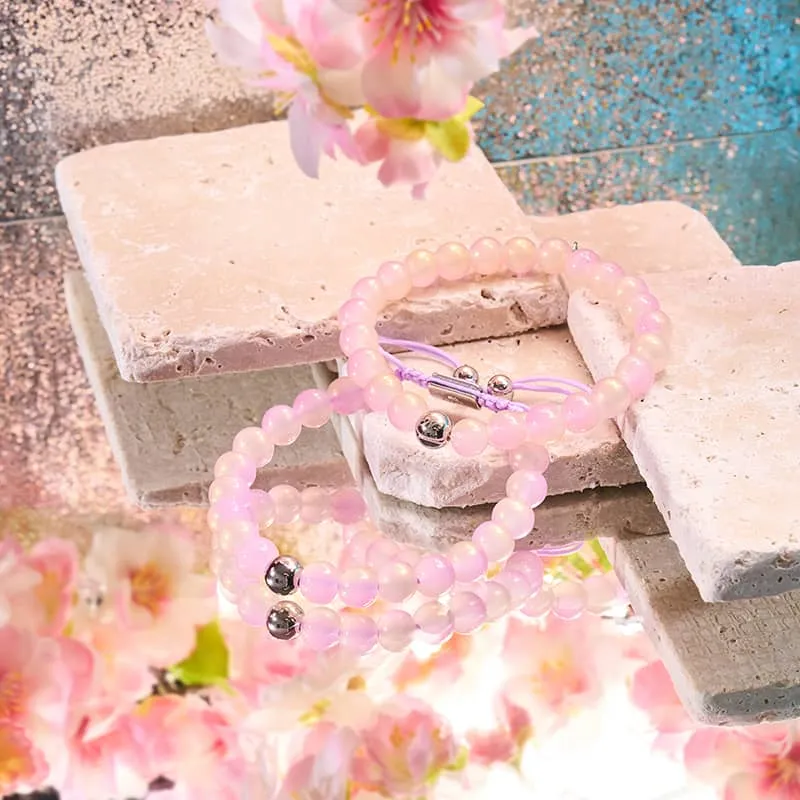 Lavender Fizz | Shimmer Glass Bracelet