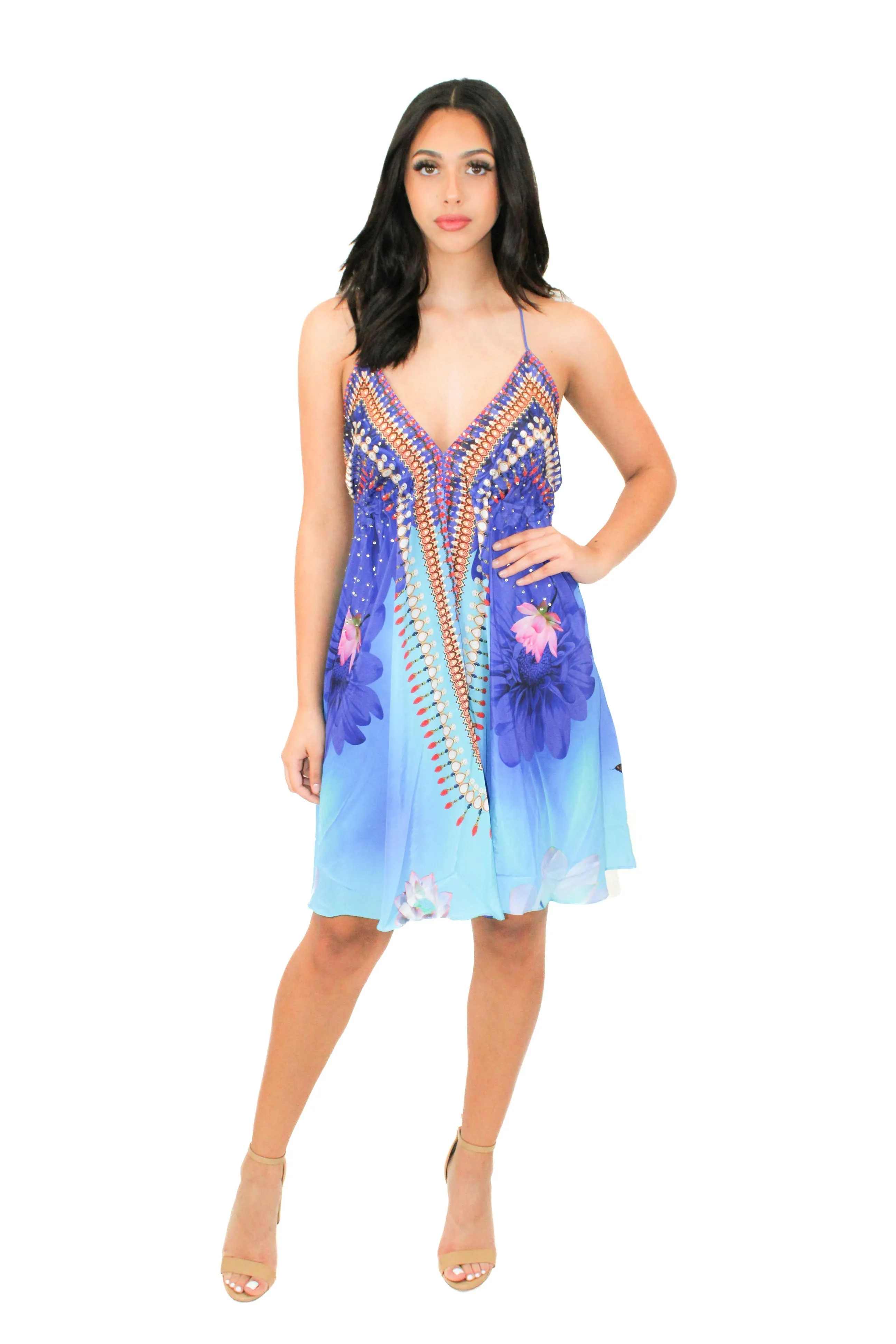 LD-15 Dress in Orange Mix