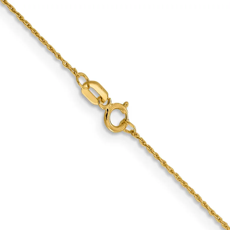 Leslie's 14K .8mm Loose Rope Chain Spring Ring Clasp