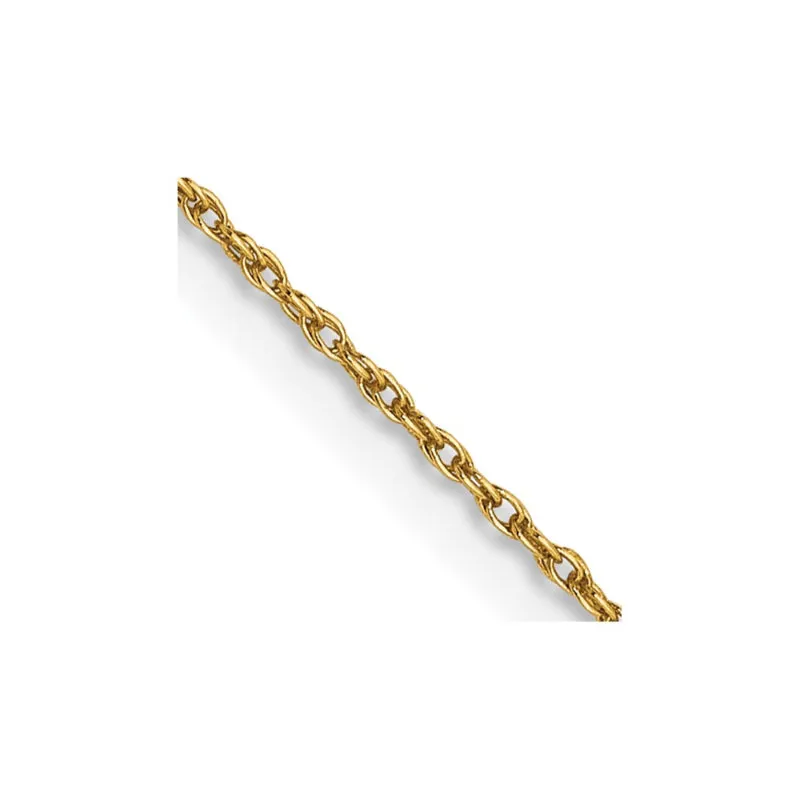 Leslie's 14K .8mm Loose Rope Chain Spring Ring Clasp