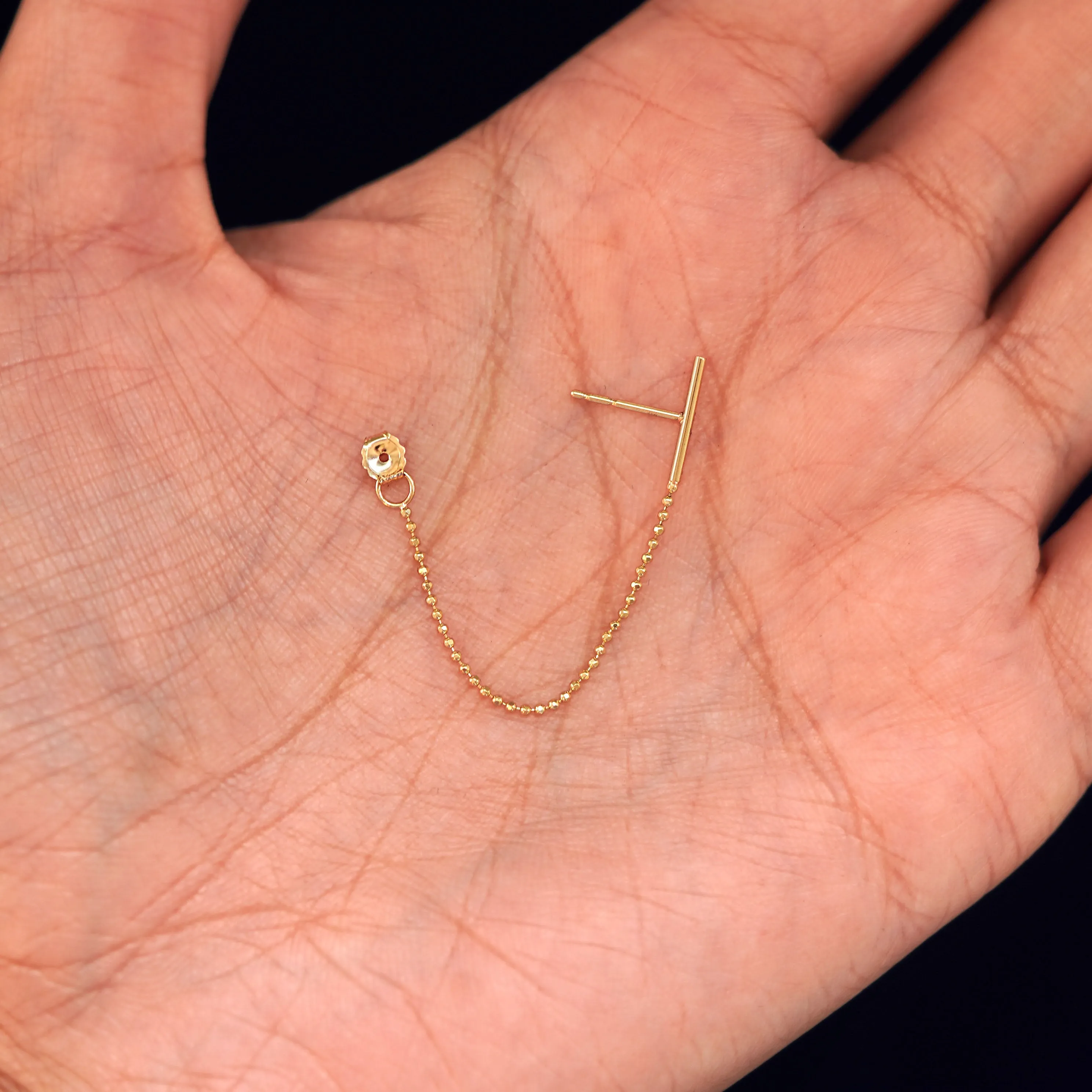 Line Dangle Earring