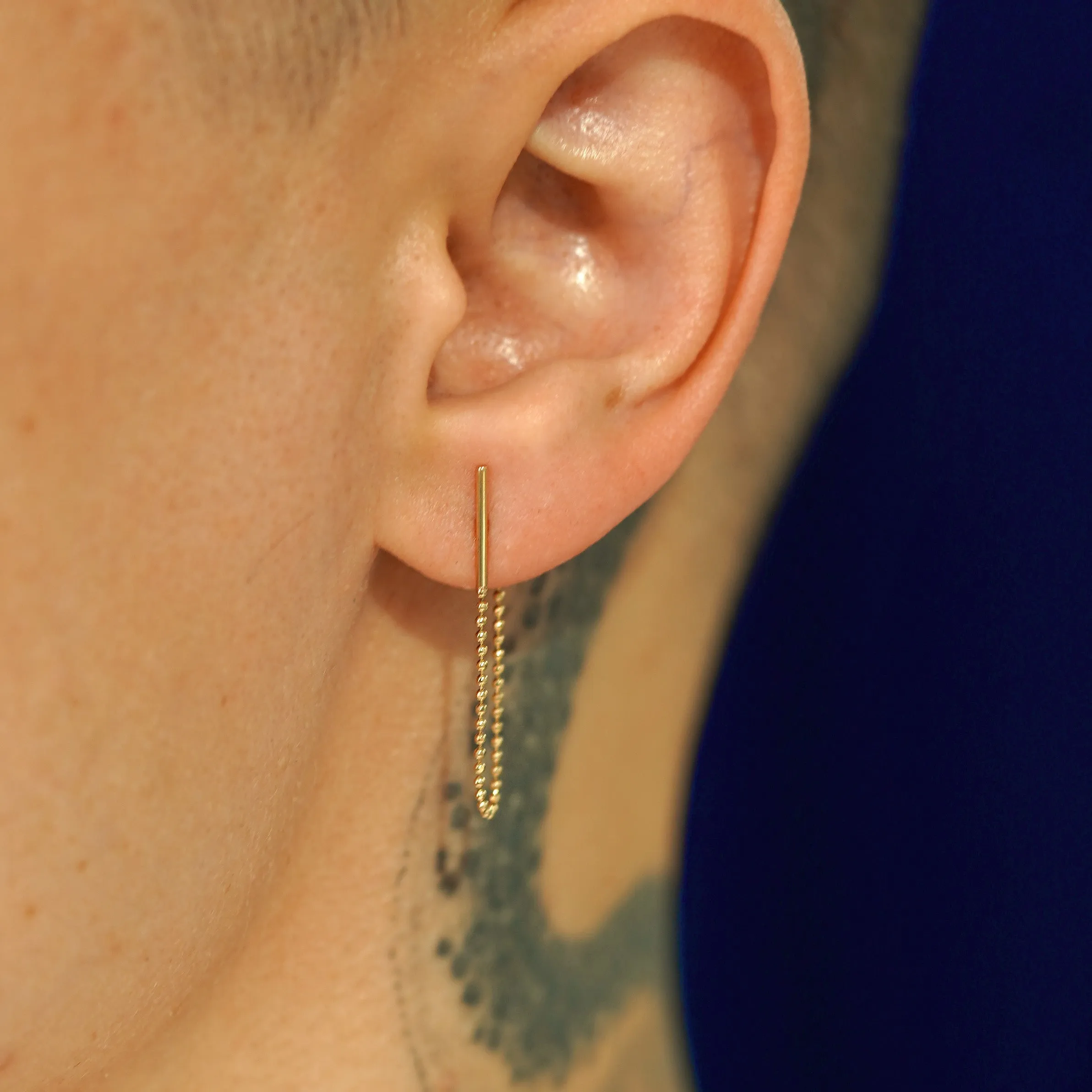 Line Dangle Earring