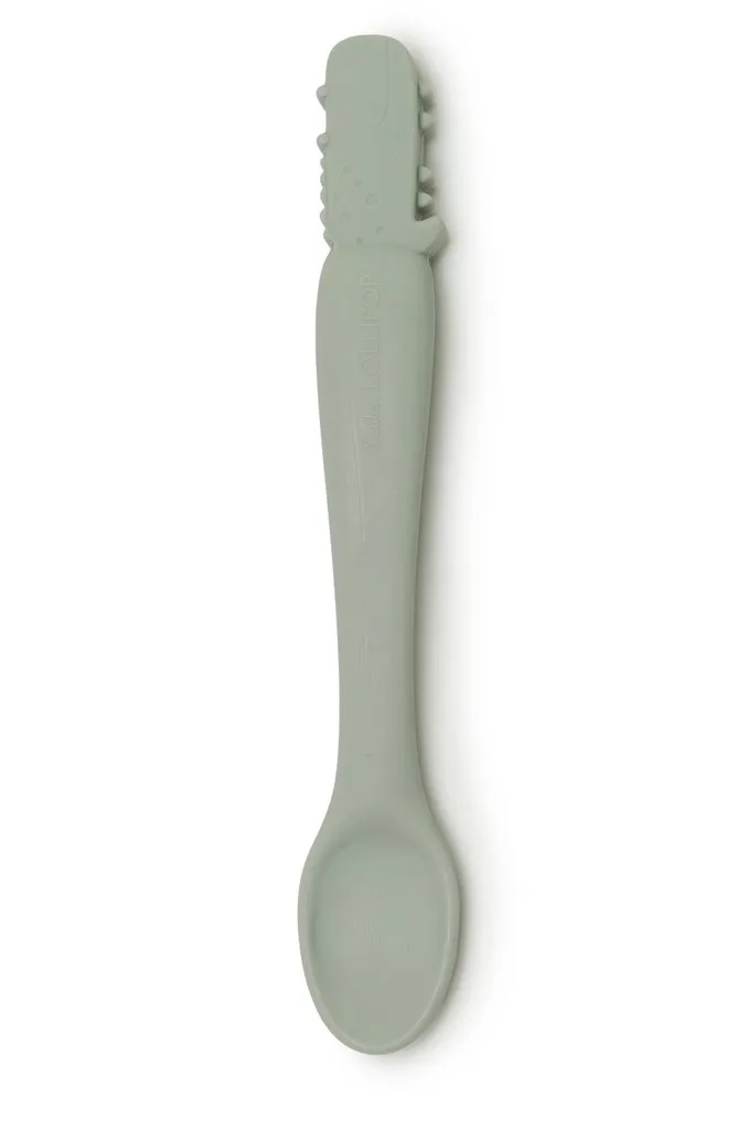 Loulou Lollipop - Born to be Wild Feeding Spoon - Alligator