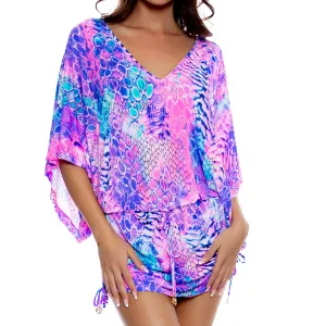 LULI INSTINCT - Cabana V Neck Dress