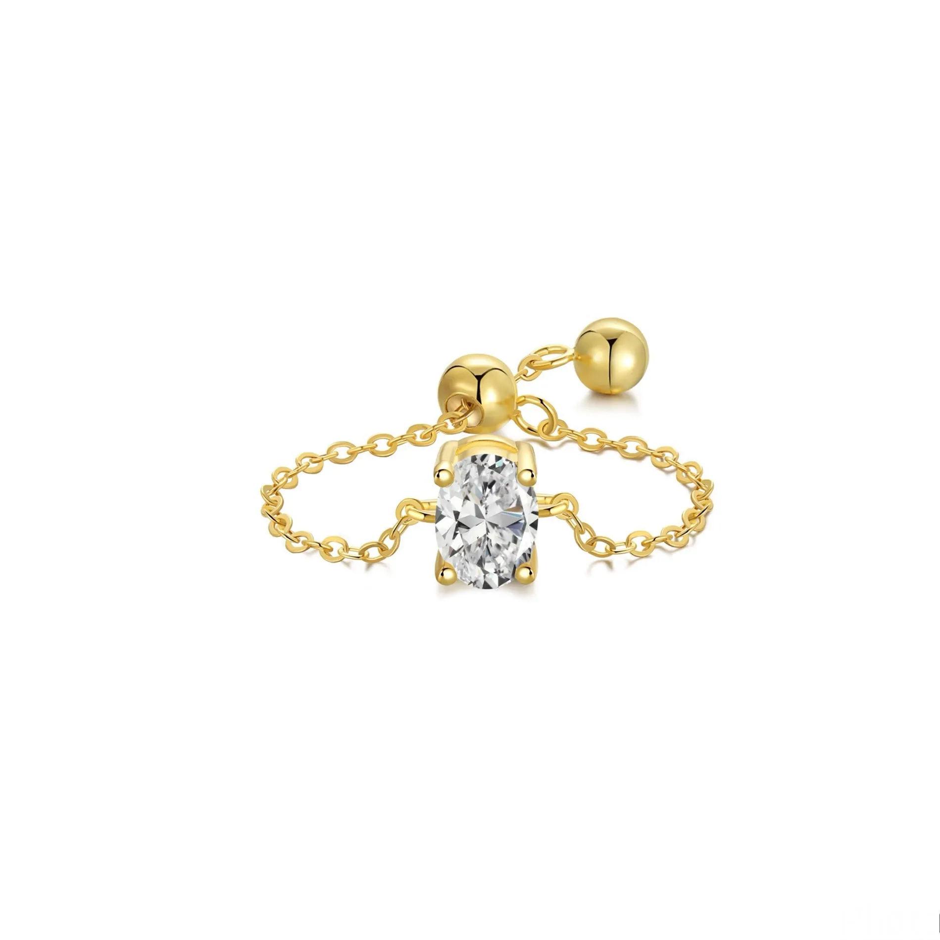 LUMIRE ADJUSTABLE CHAIN RING