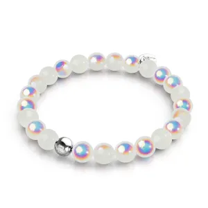 Lychee | .925 Sterling Silver | Bubble Glass Bracelet