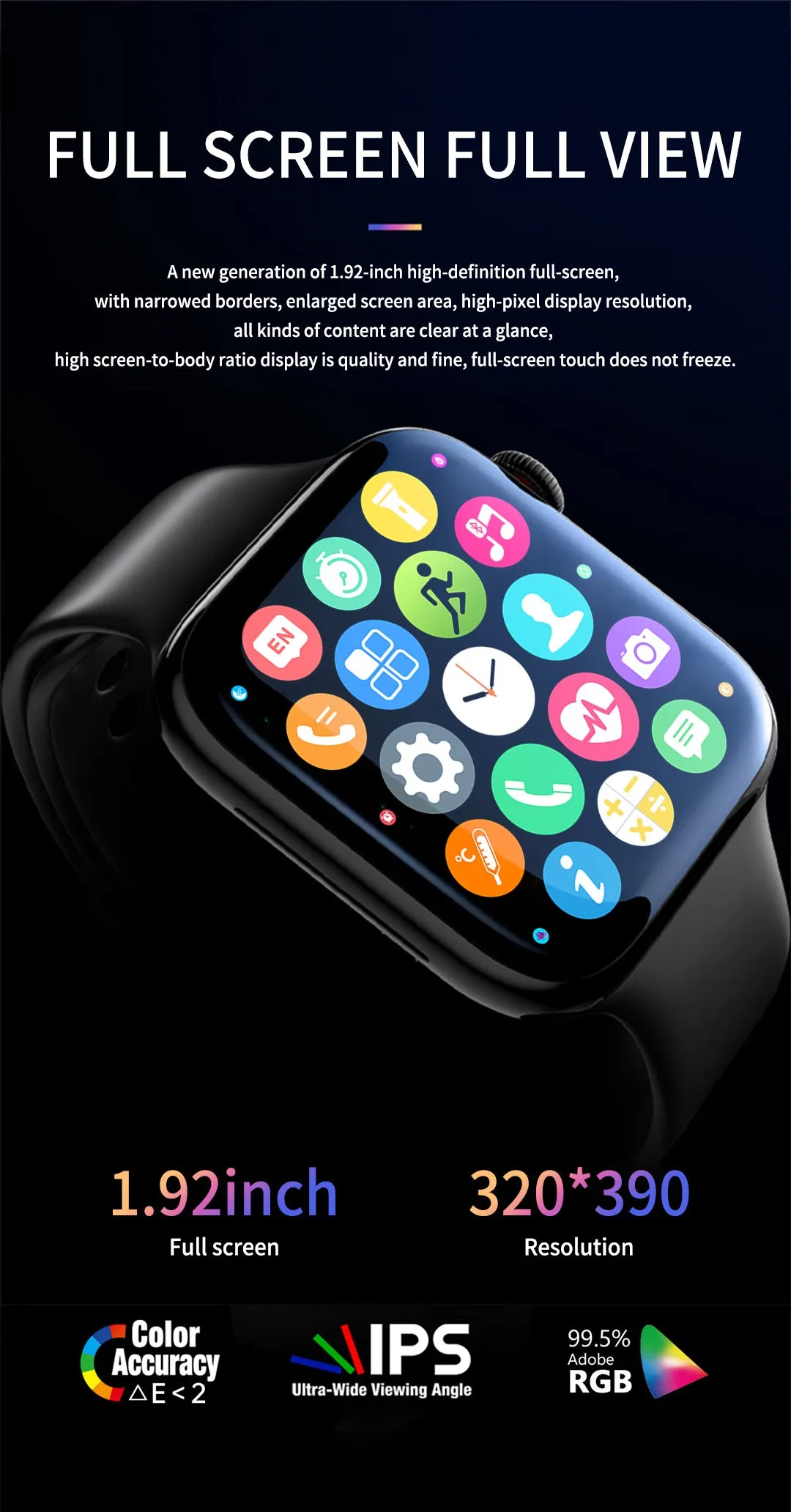 M Seven Max Original 1.9'' Watch Series 7