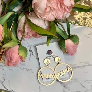 Mama Earrings - Circle