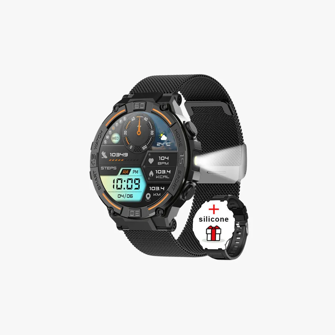 Mason | Men’s Outdoor Sports Smartwatch – Rugged Design with Health Tracking