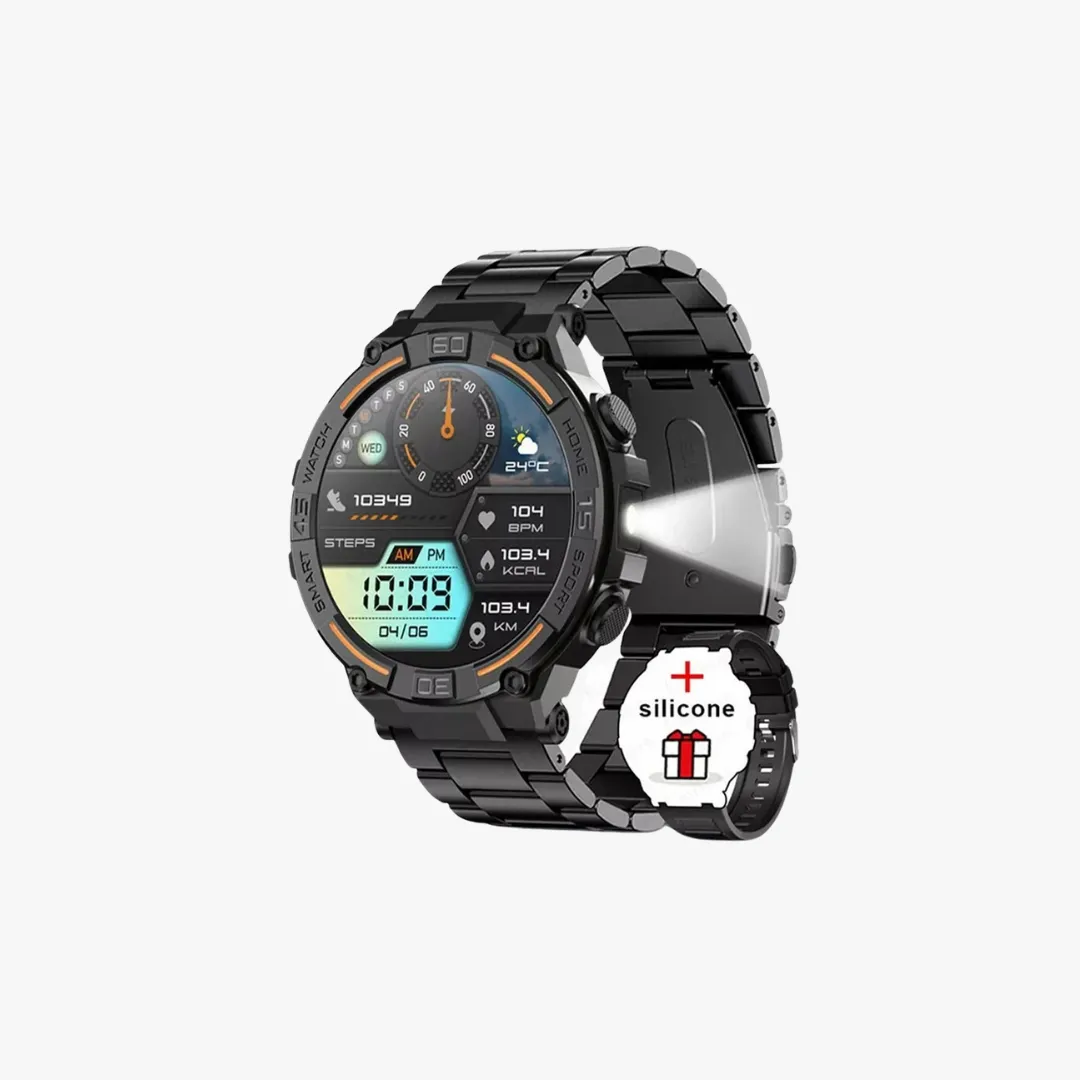 Mason | Men’s Outdoor Sports Smartwatch – Rugged Design with Health Tracking