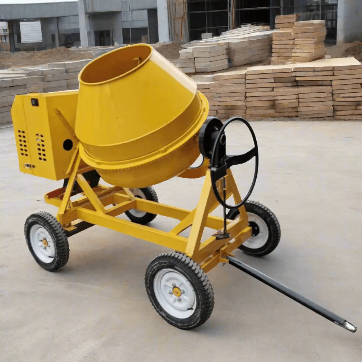 Meg 6HP Manual Concrete Mixer 400L
