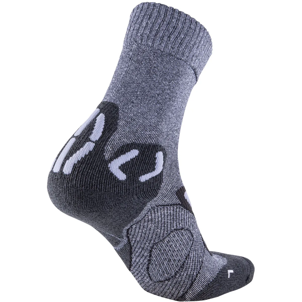 Meias masculinas Trekking Outdoor Explorer Homem Uyn Cinza