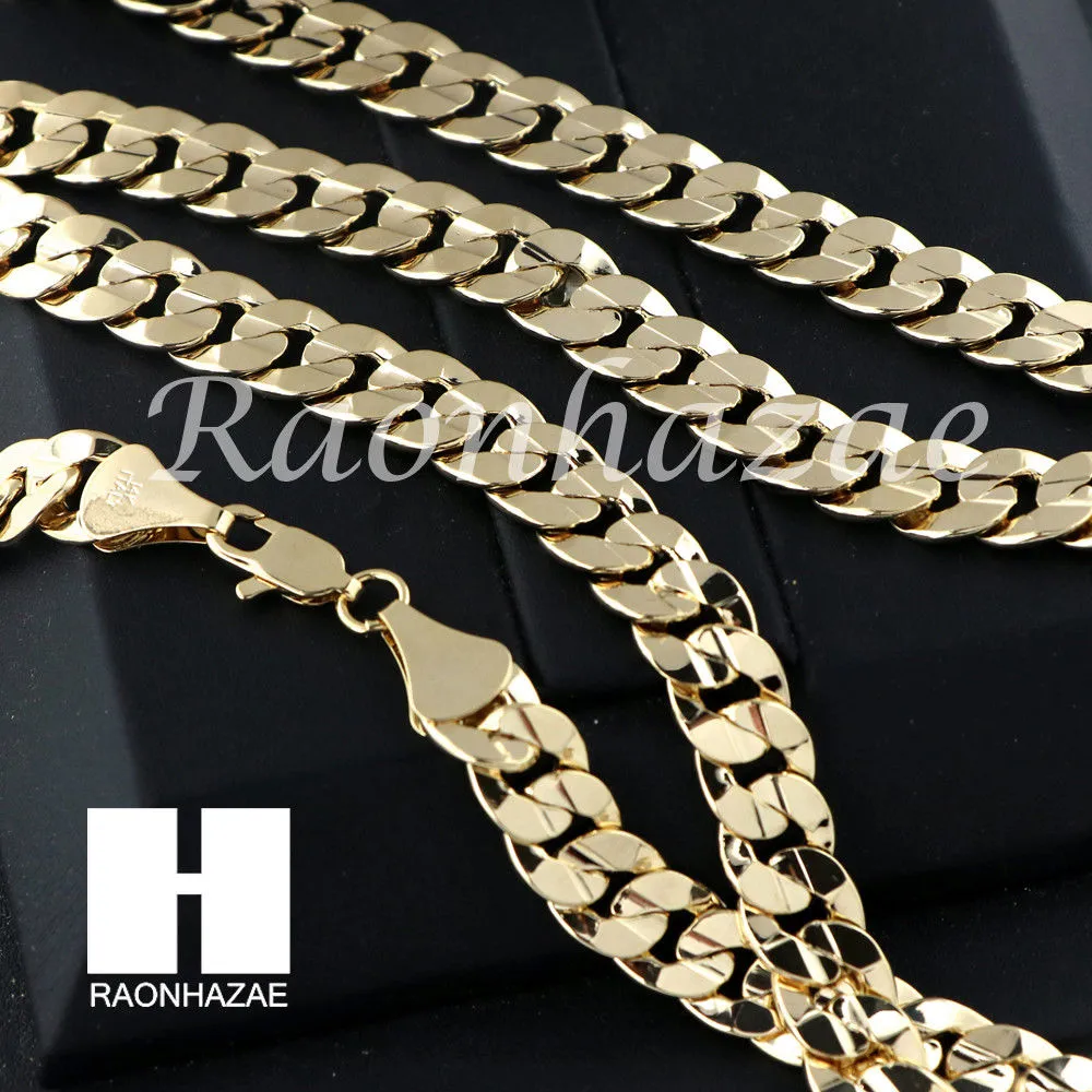 MEN KING LION ROPE CHAIN DIAMOND CUT 30" CUBAN LINK CHAIN NECKLACE S011