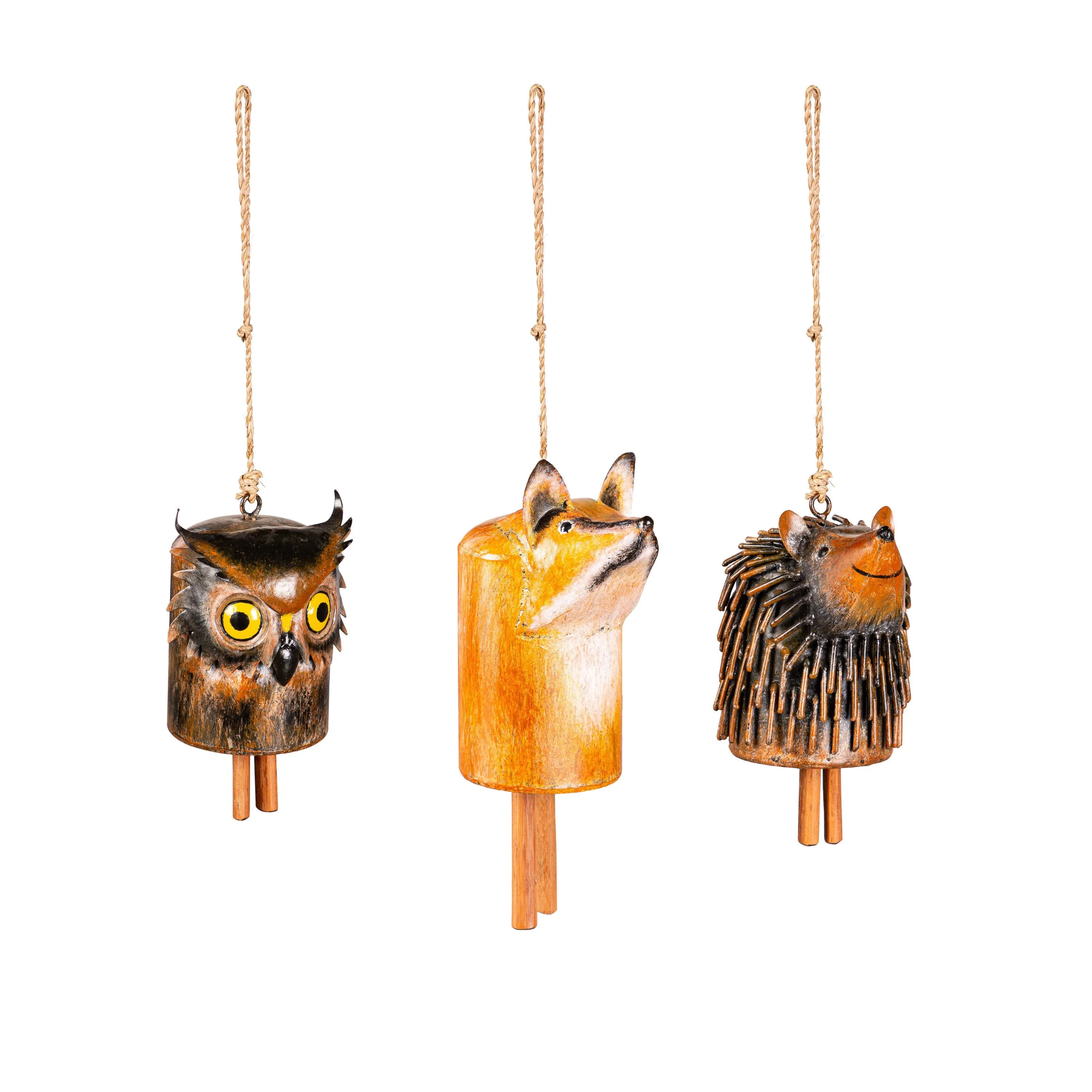 Metal Animal Bell with Rope,2wc2414