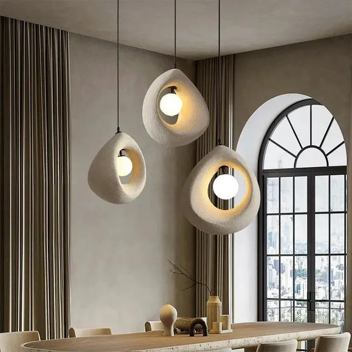 Modern Earthy Style Pendant Light Chandelier For Living Room Outdoor Light - Warm White