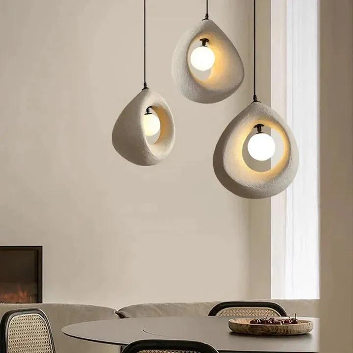 Modern Earthy Style Pendant Light Chandelier For Living Room Outdoor Light - Warm White