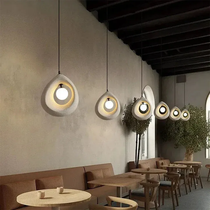 Modern Earthy Style Pendant Light Chandelier For Living Room Outdoor Light - Warm White