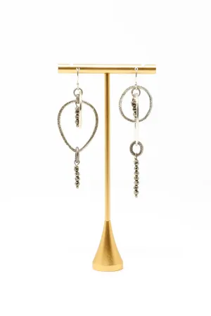 Mya Lambrecht Almond Loop Earrings