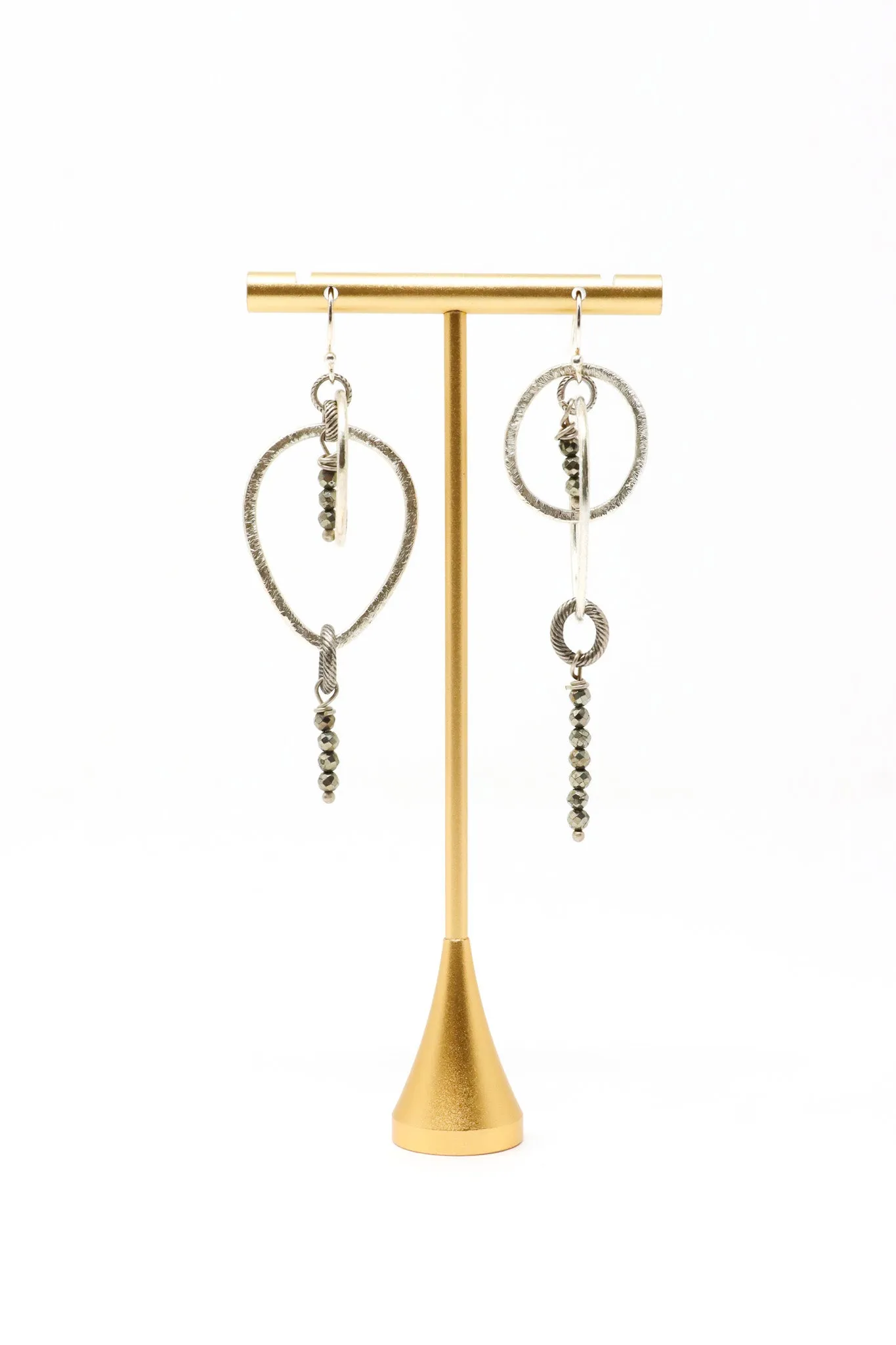 Mya Lambrecht Almond Loop Earrings