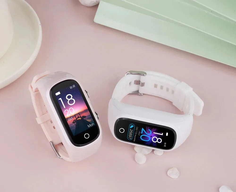 N8 Sports unisex Fitness & vital signs Tracker Blood-Pressure Monitor Smart watch  2 in 1 with Earbuds.