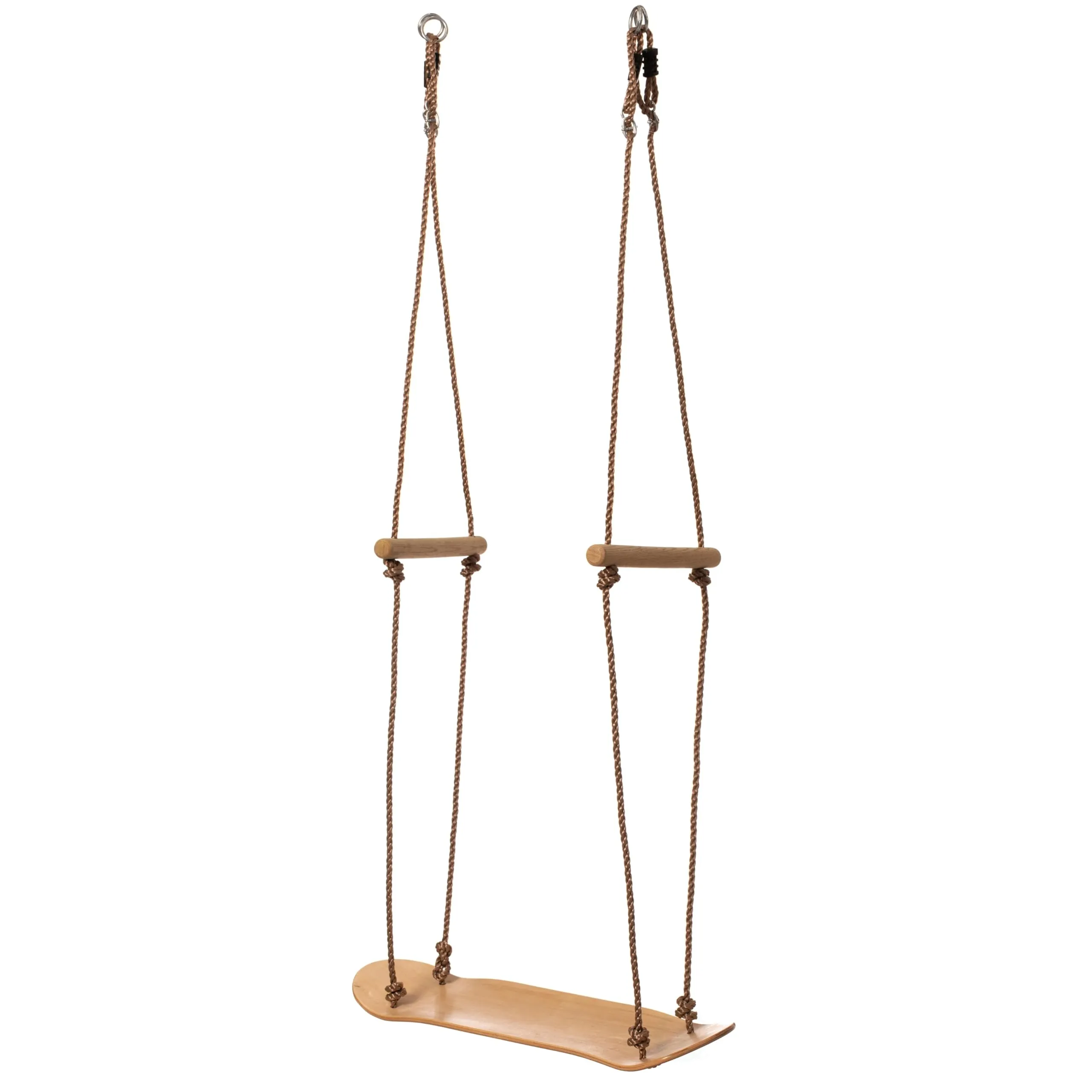 Natural Wooden Outdoor Patio Playground Kids Hanging Adjustable