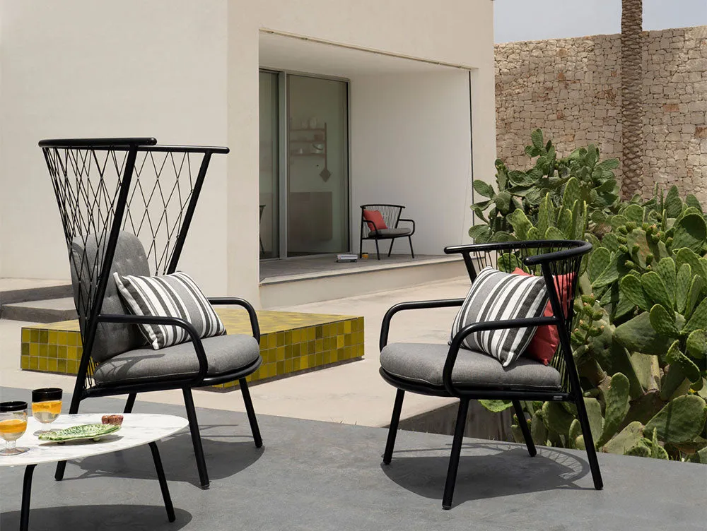 Nef High Back Lounge Chair