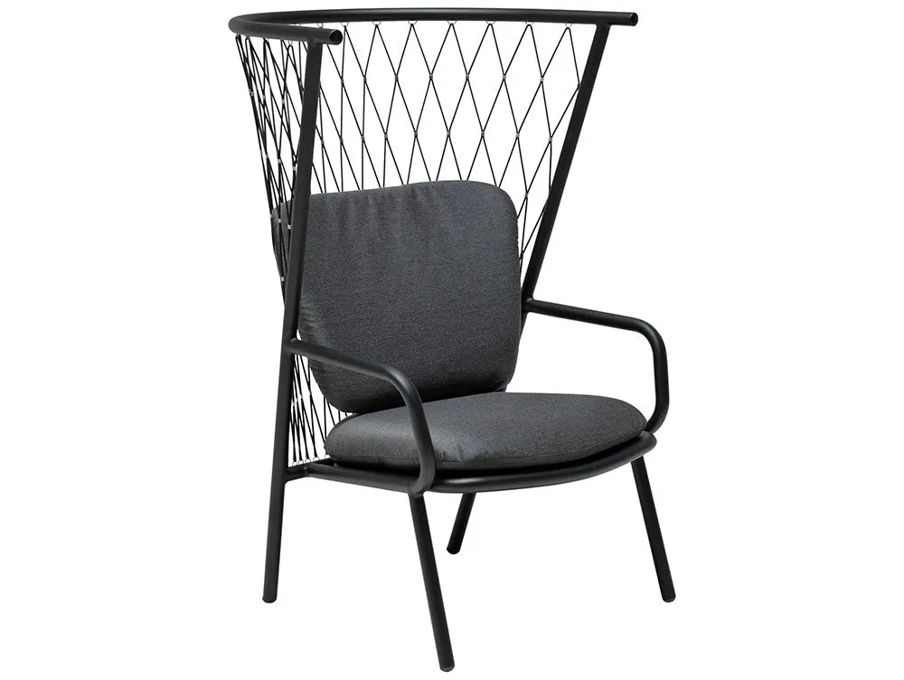 Nef High Back Lounge Chair