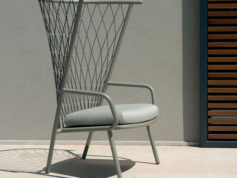 Nef High Back Lounge Chair