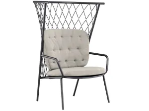 Nef High Back Lounge Chair