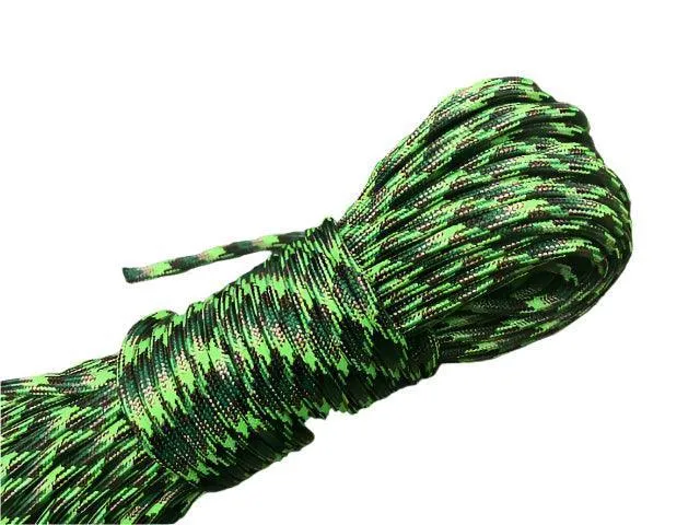 Neon Green Flame Paracord