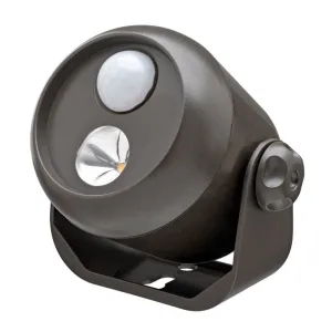 New Beams MB310 80 Lumen Wireless Battery Powered Motion Sensing LED Mini Spotlight, 1-Pack, Brown! Use indoors or out! Retails $25 