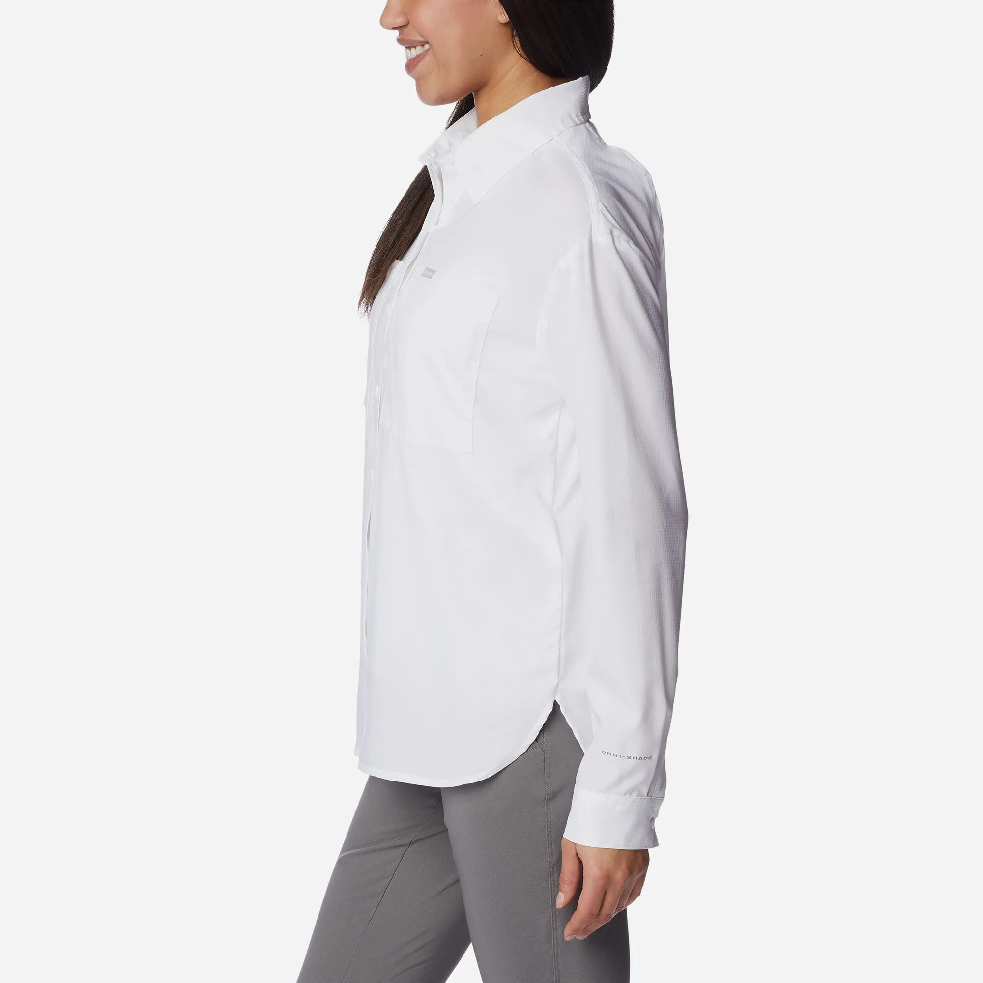 Áo Sơ Mi Dài Tay Nữ Columbia Silver Ridge Utility™ - Trắng