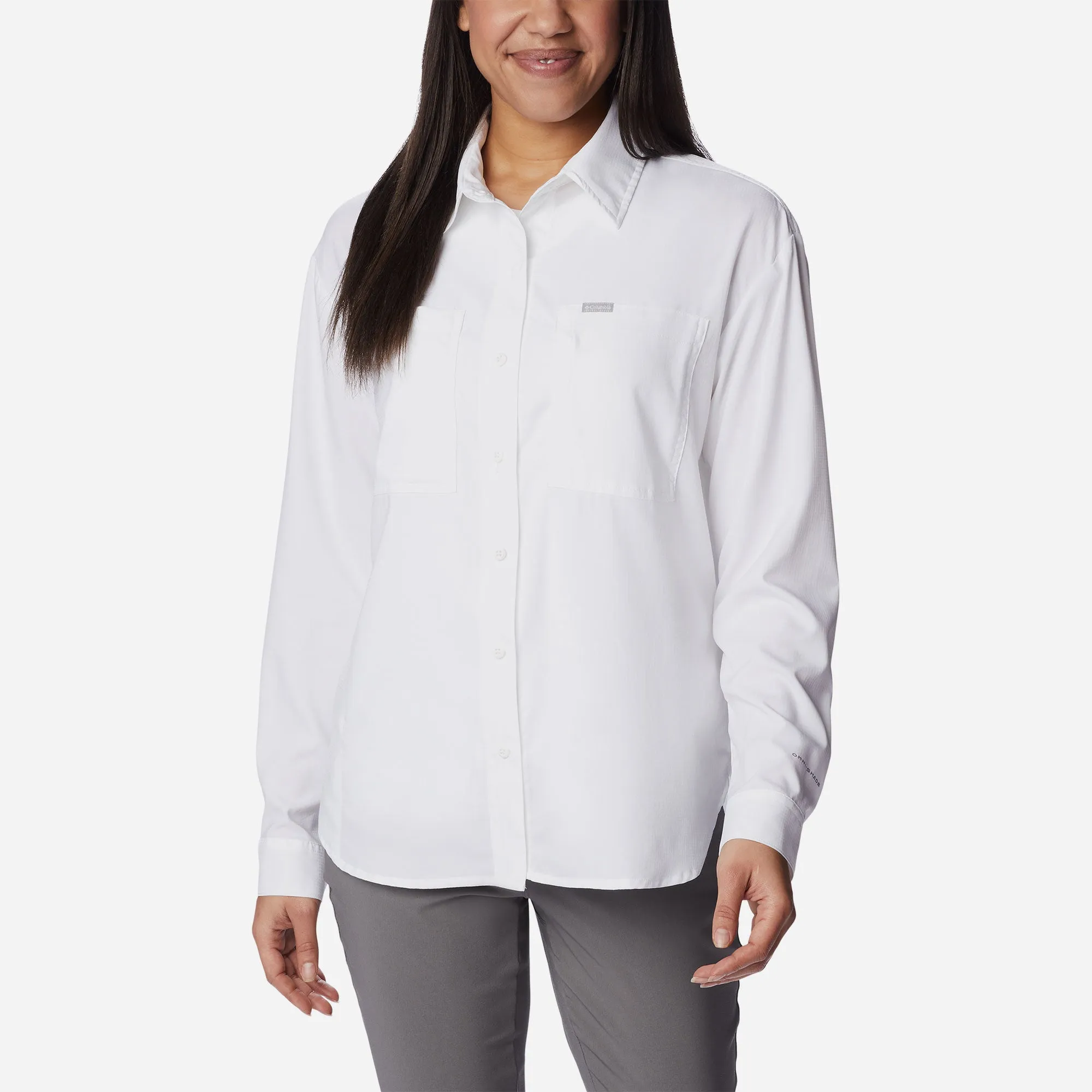 Áo Sơ Mi Dài Tay Nữ Columbia Silver Ridge Utility™ - Trắng