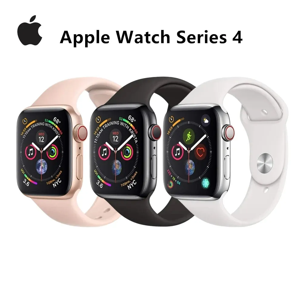 Original Apple Smartwatch Series 4  40MM/44MM GPS Aluminum with Sport Band