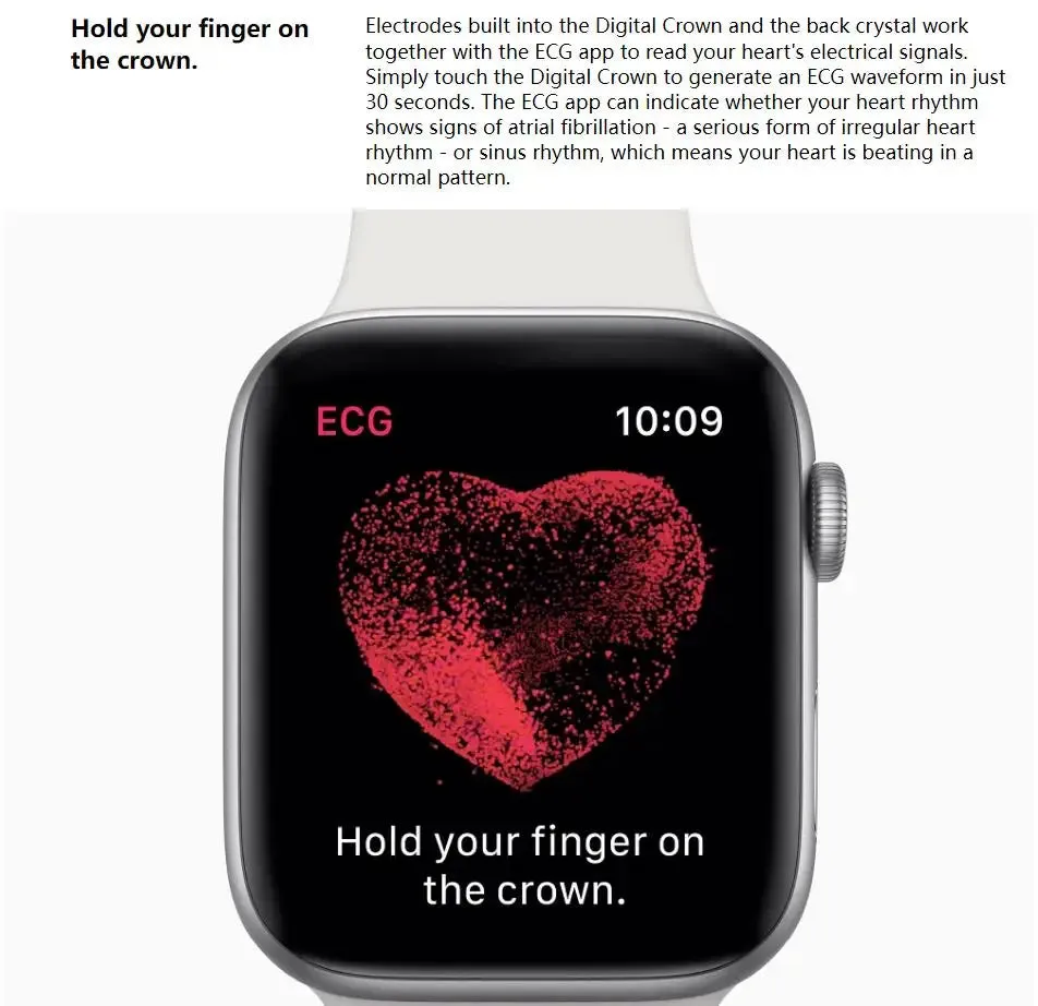 Original Apple Smartwatch Series 4  40MM/44MM GPS Aluminum with Sport Band