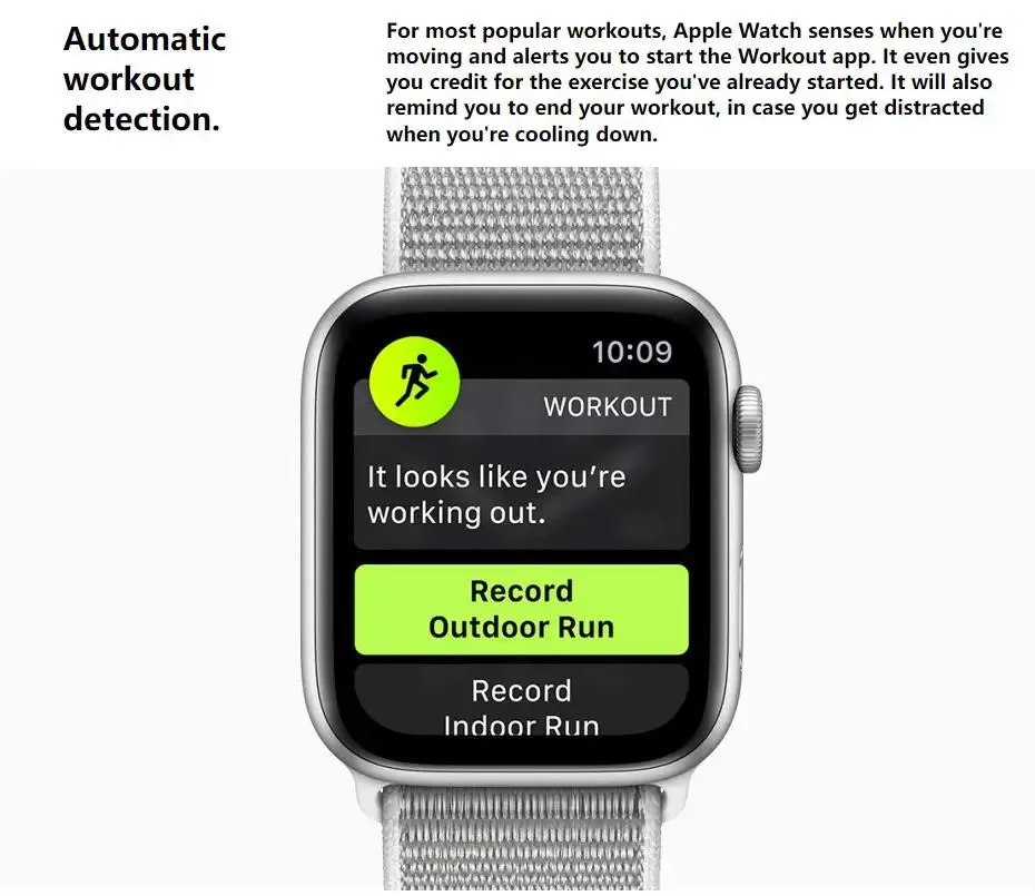 Original Apple Smartwatch Series 4  40MM/44MM GPS Aluminum with Sport Band