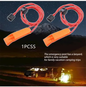 Outdoor Camping Hiking Adventure Survival Rescue Treble Whistle