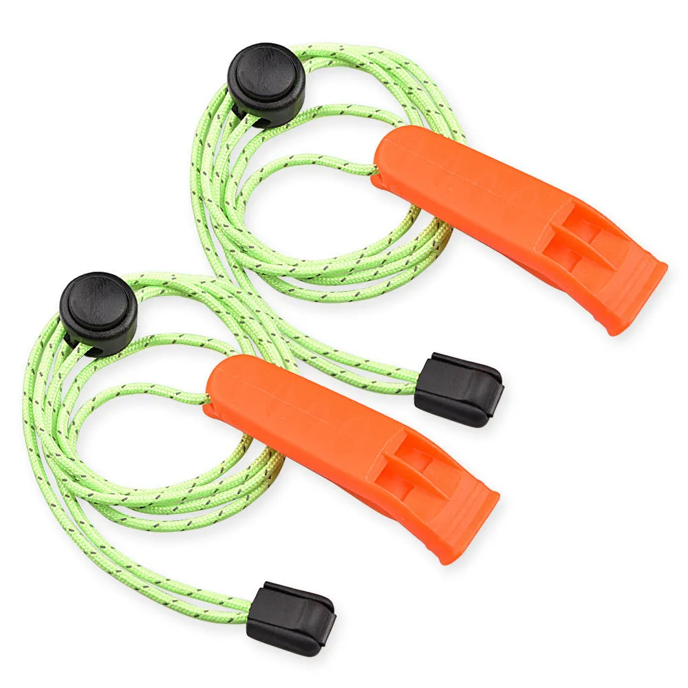 Outdoor Camping Hiking Adventure Survival Rescue Treble Whistle